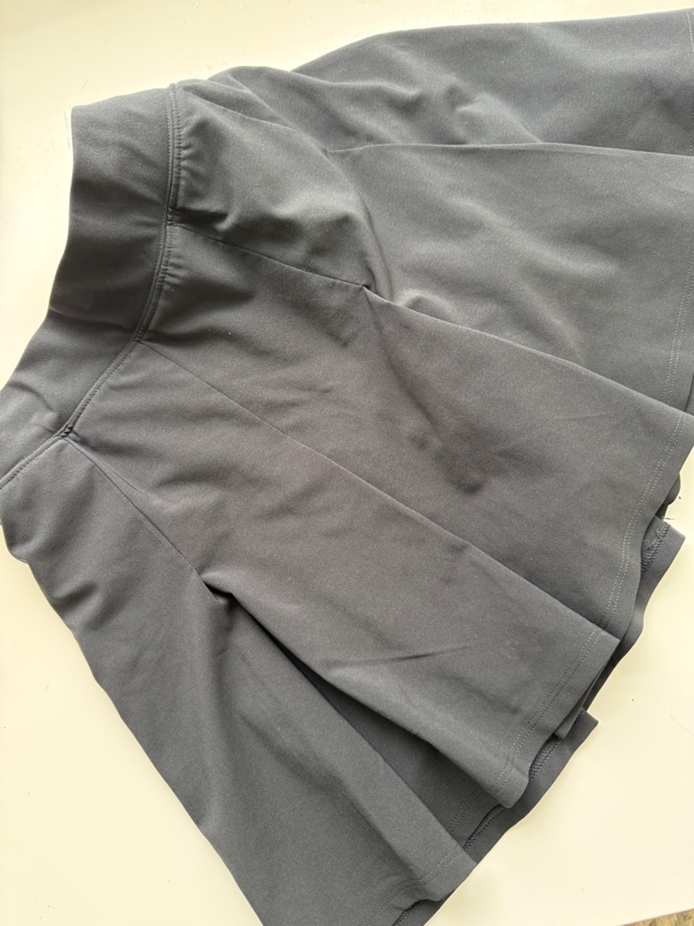 Abercrombie & fitch high waisted skort with biker shorts